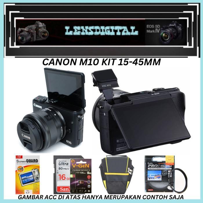 Canon Eos M10 Canon M10 Kit 15-45 Terbaru 