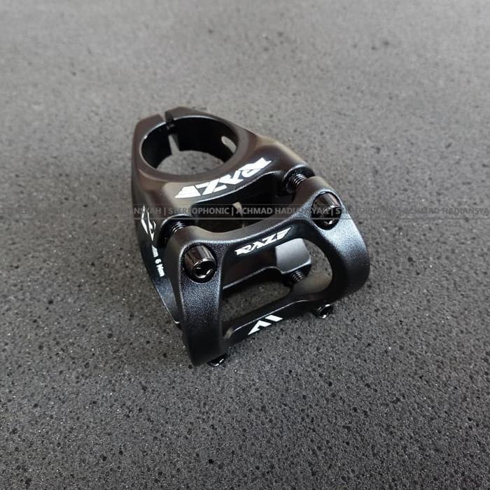 STEM RAZE AM ENDURO - Stem Pendek RAZE - Stem MTB Oversize Raze Hitam