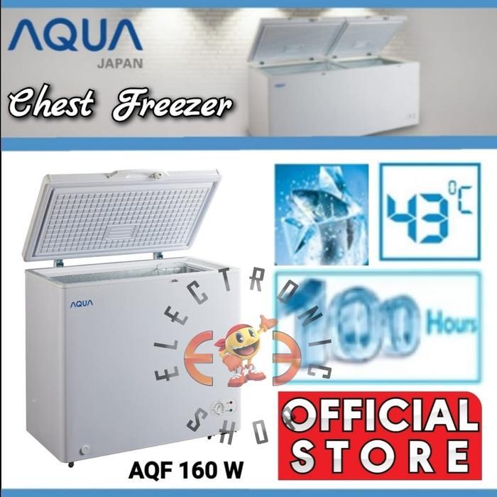 AQUA AQF 160 - AQF160 - CHEST FREEZER 160 LITER PROMO