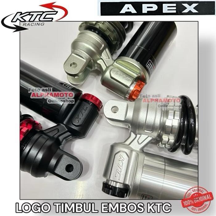 Shock Ktc Racing Apex Tabung Bawah Metic Single Shock Scoopy Beat Vario Mio Shockbreker Ktc Racing