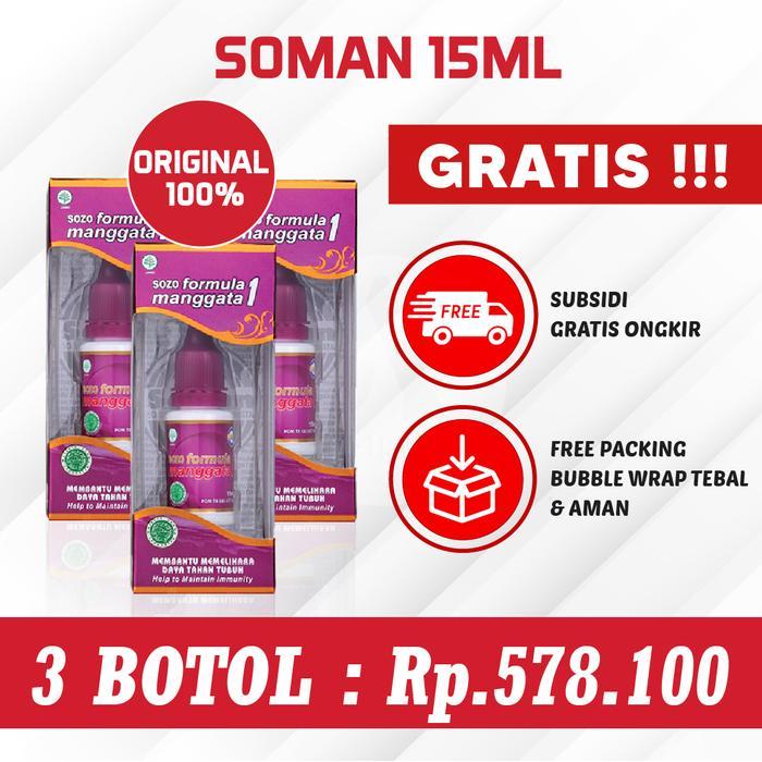 Obat Diabetes Herbal Soman 1 ( Sozo Formula Manggata 1 )