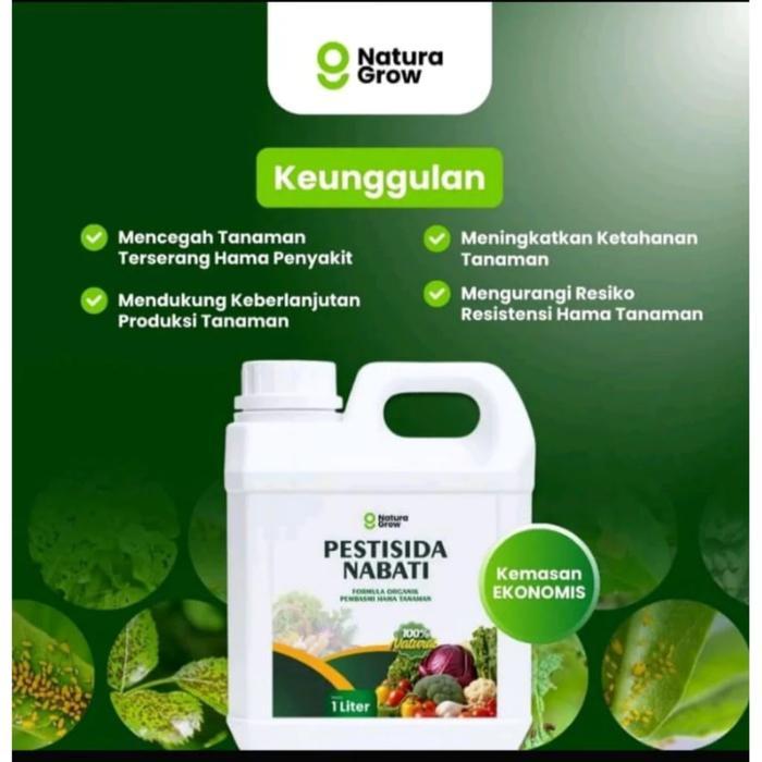 Jual Rugi Pestisida Nabati 1 Liter Pestisida Organik Untuk Semua Hama & Pestisida Nabati Untuk