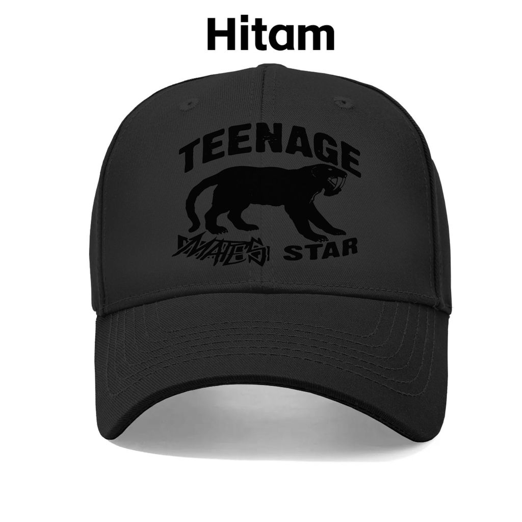 Miracle Mates TMS Collaboration Teenage Death Star Solid color curved brim baseball cap Men's Women'