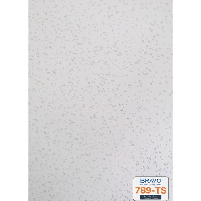 Vinyl Roll Bravo Hitam Polos / Karpet Lantai Warna Hitam Solid - 789 TS