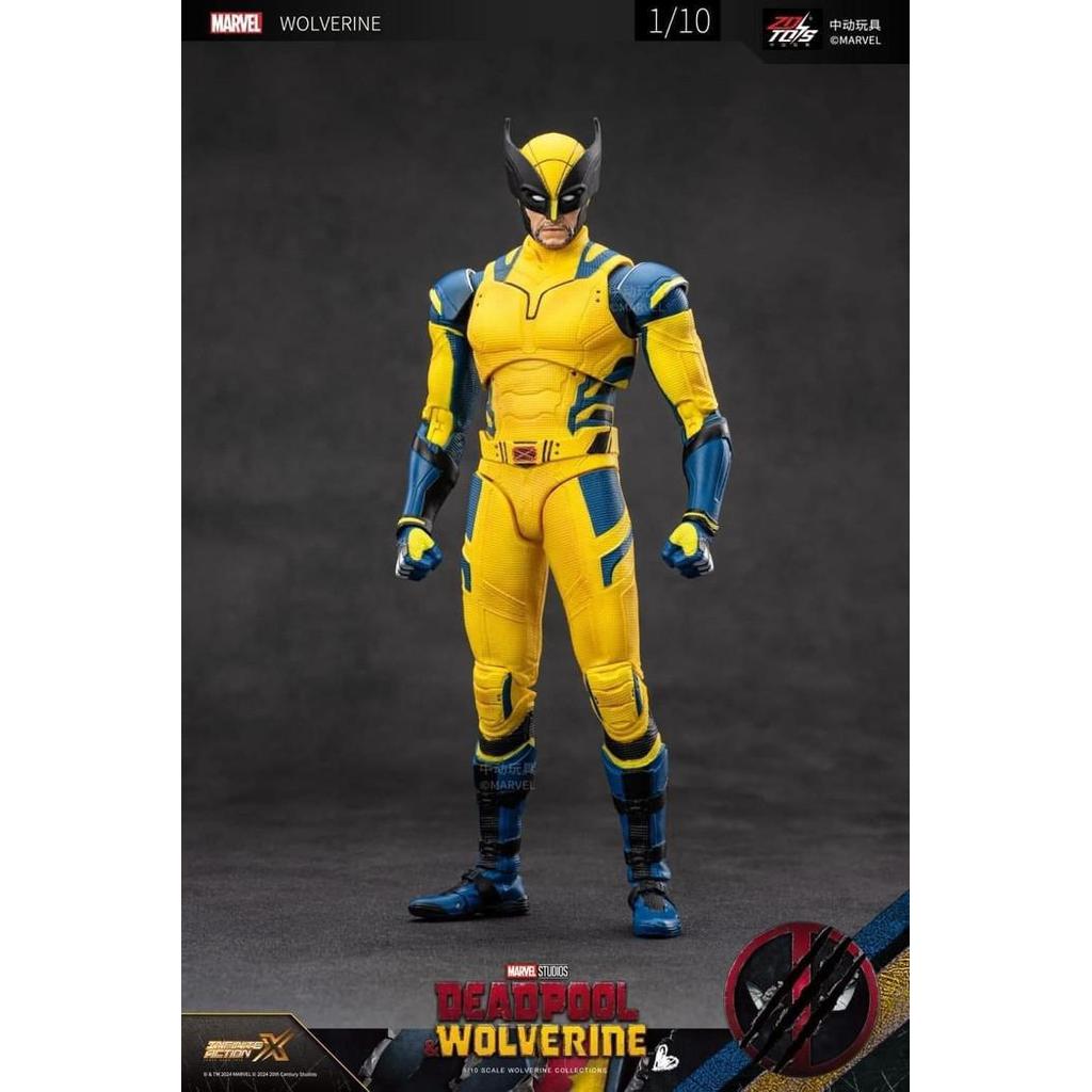ZD TOYS MARVEL DEADPOOL & WOLVERINE 7" ACTION FIGURE - WOLVERINE