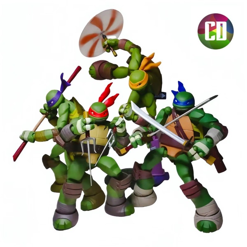 New product presale CDTOYS Teenage Mutant Ninja Turtles action figures Revoltech collectible