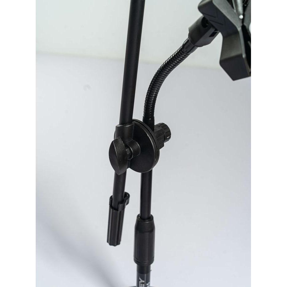 Alvey Lv-345 Professional Mikropon Stand Meja Tempat Mikropon Penyangga Mikropon Tripod Mic Meja