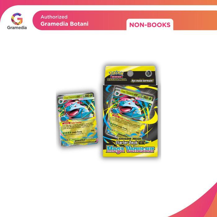Gramedia Bogor - Pokemon Game Kartu Koleksi Deck Mega Venusaur - Starter Deck Ex Mega Venusaur