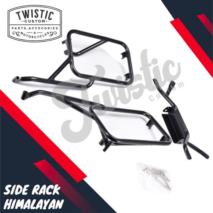 Premium Side Box Samping Pannier Rack Bracket Motor Royal Enfield Himalayan Autentik