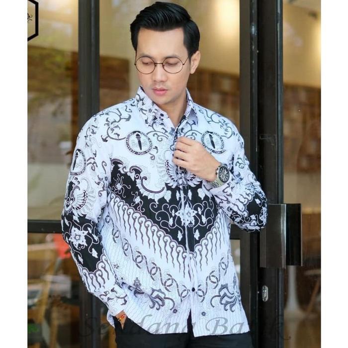 PROMO Kemeja pgri kusuma bangsa pria batik pgri laki laki seragam pgri motif terbaru