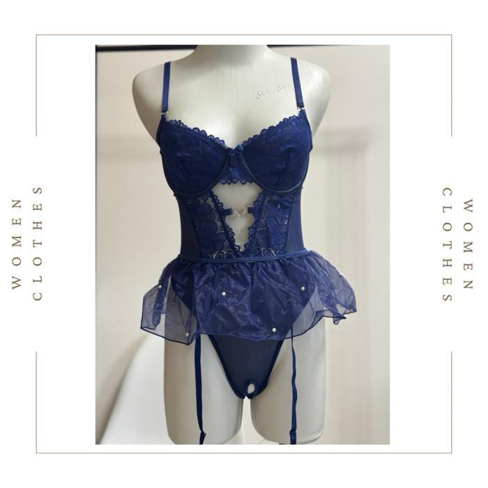 Love 4369 Bodysuits lingerie set stocking