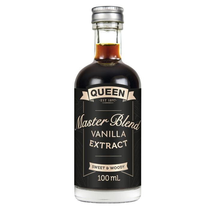 Queen Master Blend Vanilla Extract Sweet & Woody Vanilla Ekstrak Kue Dessert