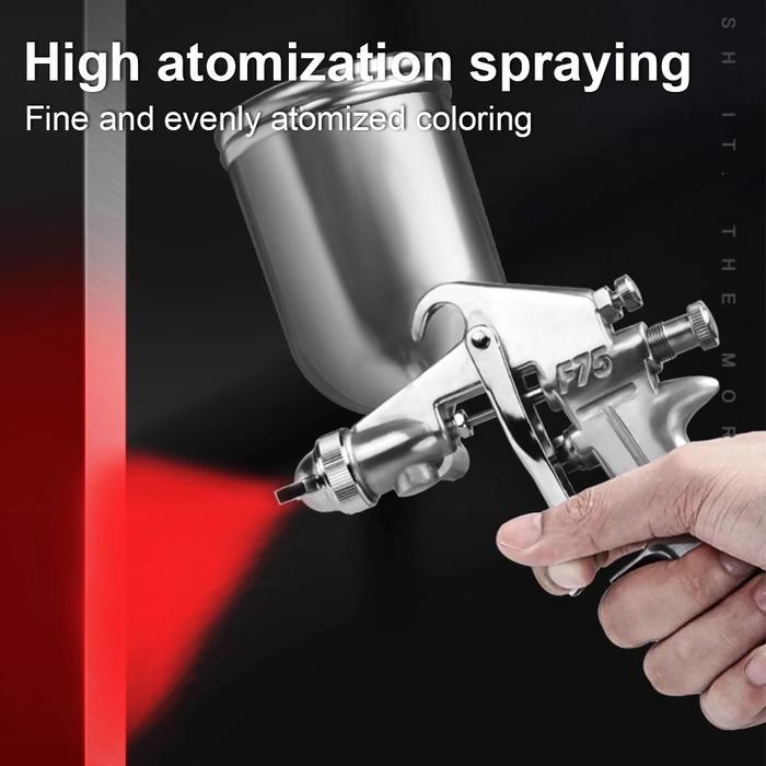 READY Spraygun cat semprot F75 Top-Pot 400cc Alat Semprot Cat Angin Kompresor Tabung