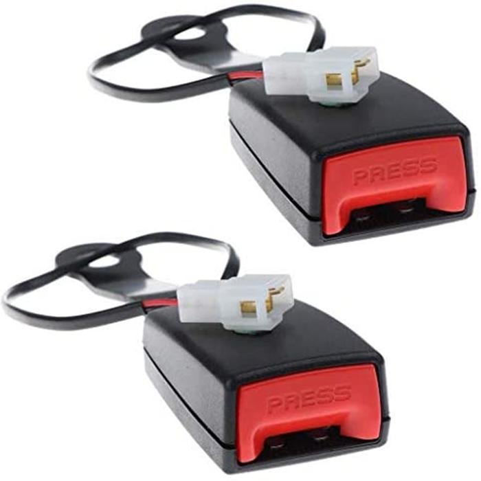 Safety Belt Lock / 173mm Universal /Colokan Lock Safety Seat Belt Stik Skop Kunci Safety Belt