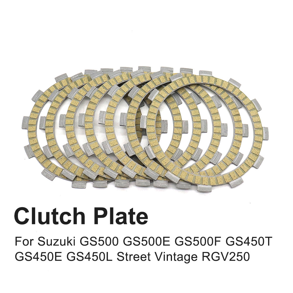FOR SUZUKI GS500 GS 500E 500F 450T 450E 450L STREET VINTAGE RGV250 MOTORCYCLE CLUTCH FRICTION DISC