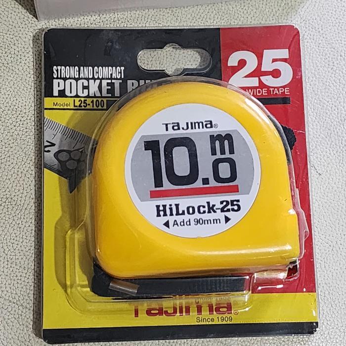 Ready Meteran Tajima 10 Meter Japan Kualitas