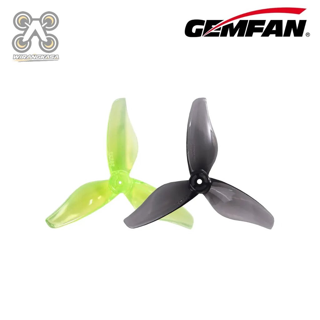 Gemfan 2023S Hurricane PC 3 Blade 2in Single Hole 1.5mm Shaft Propeller