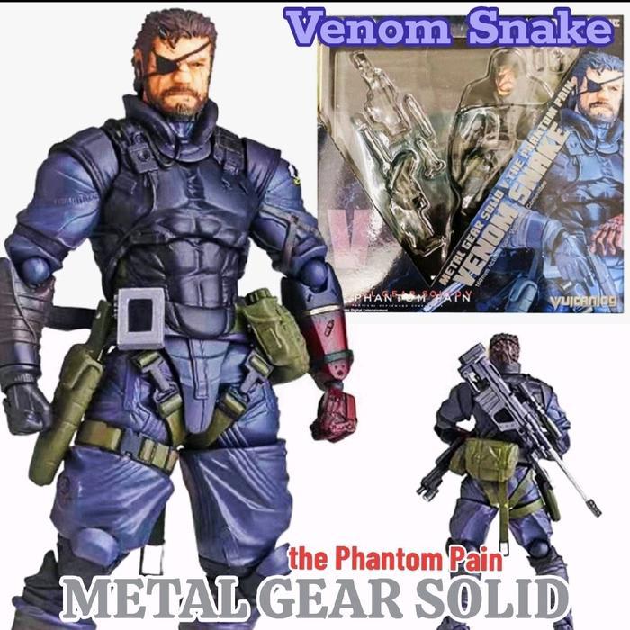 Hot Sale Metal Gear Solid Venom Snake Action Figure The Phantom Pain Pvc Artikulasi