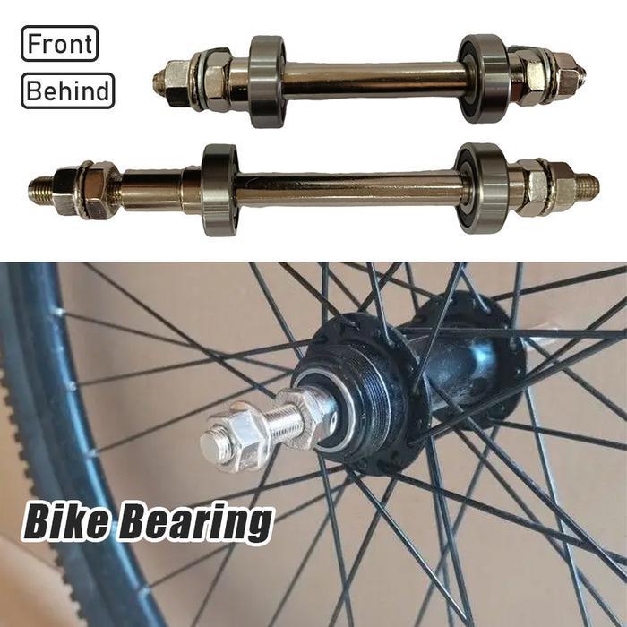 TERLARIS As Roda Depan Atau Belakang Sepeda MTB As Roda Sepeda Bering + Kones As Roda Sepeda Quick
