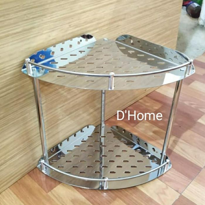 Rak sudut stainless.Rak Sabun.rak sudut kamar mandi.rak sabun