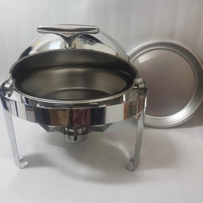 Roll Top Bulat Stainless 6 Liter - Prasmanan Roll Top