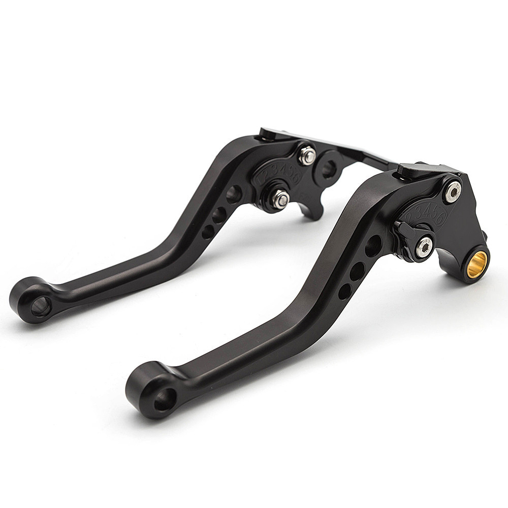 FOR YAMAHA XT 500 XT500 CNC ALUMINUM MOTORCYCLE ADJUSTABLE BRAKE CLUTCH LEVER ACCESSORIES