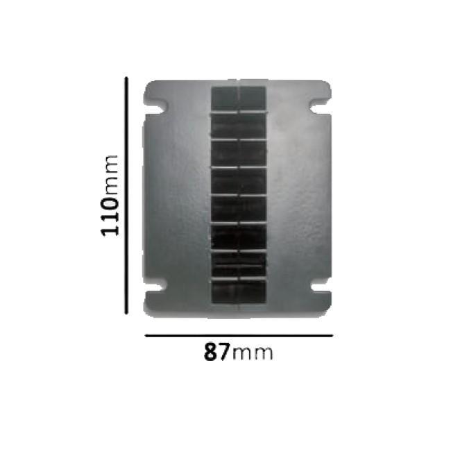 Horn Line Array Driver Corong Tweeter Plastik Abs Baut 8.7 X 11 Cm ( 87X110 ) Wnuw