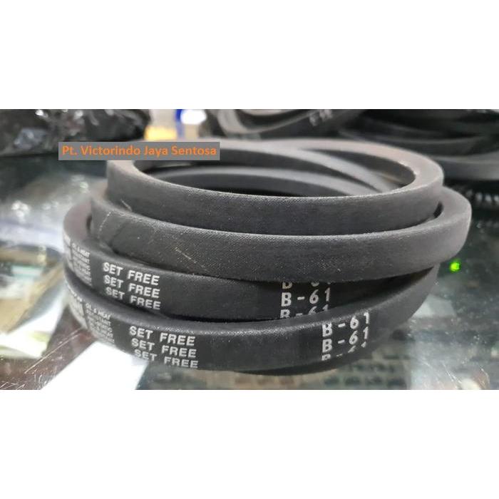 new Vanbelt tali kipas V belt MITSUBOSHI B 61 , B61 atau B-61