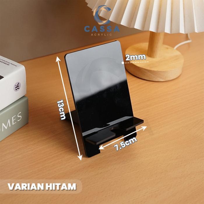 Stand Hp Meja Akrilik / Phone Holder Acrylic