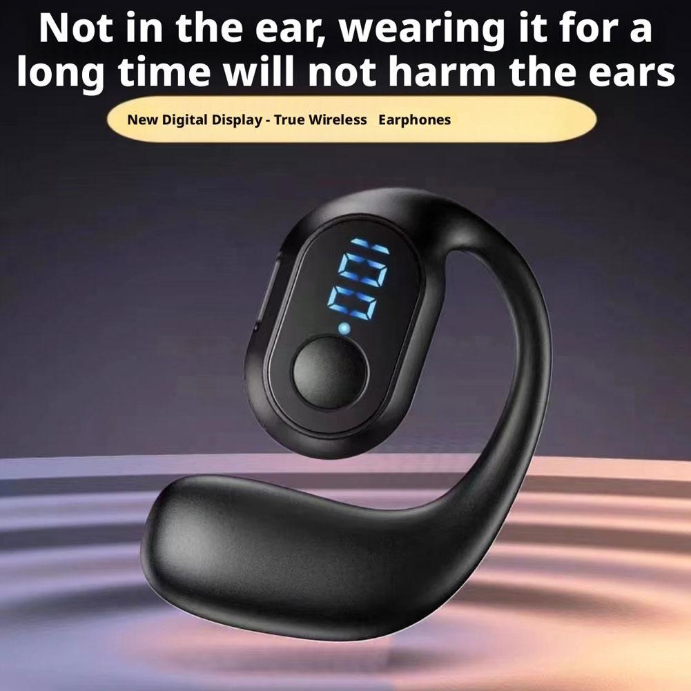 Open-ear Air Conduction Headphone Wireless Bluetooth Earphones Bone Conduction Stereo Single Ear