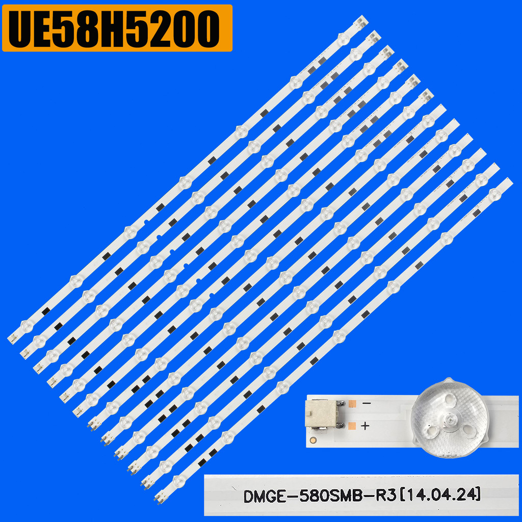 LED Backlight Strip For UE58J5250 UE58J5200 UE58J5202 UE58H5203 UE58H5200A UA58H5200AW UN58H5202AF