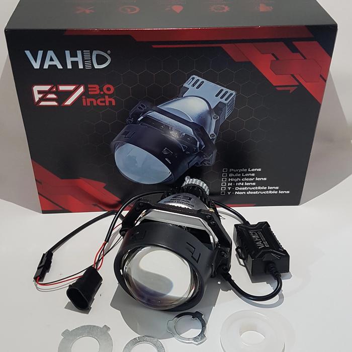 Biled Sniper E7 Projector Projie Led Bi Led Bi-Led Vahid Hi-Low Satuan