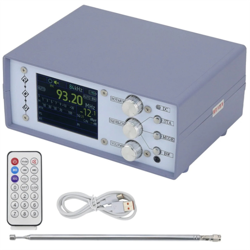 B48A TEF6686-Desk Blue Desktop Radio For DSP RDS AM FM SW Full Band Radio With One Loudspeaker
