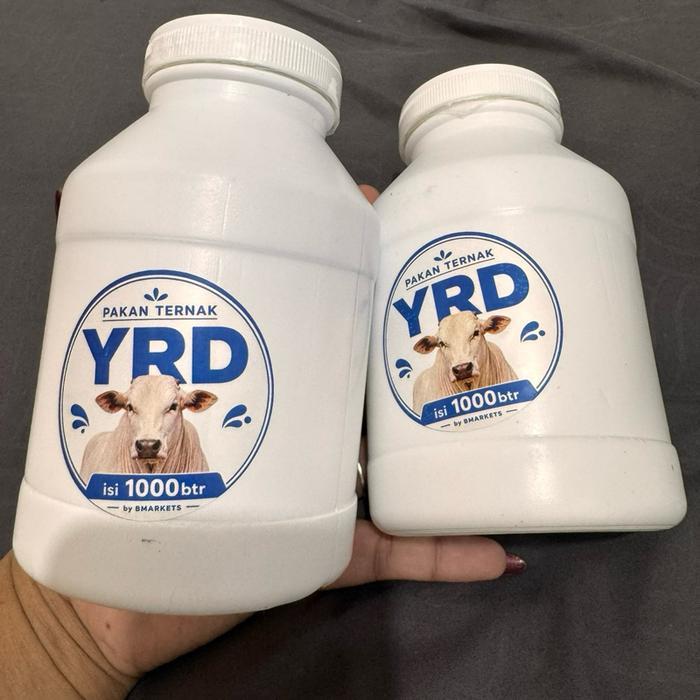 PROMO Nutrisi Pakan Ternak YRD isi 1000btr kusus untuk sapi Kesehatan dan Pertumbuhan Hen