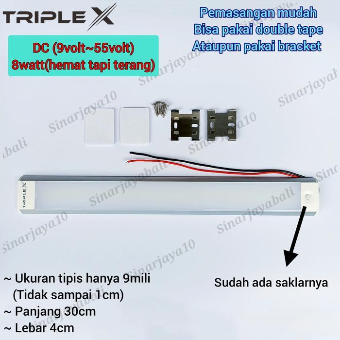 Lampu Plafon Kabin Led Bagasi Atap Mobil Truk Bis Truck Meja Baca Bus