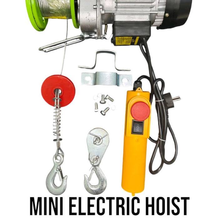 ELECTRIC HOIST 300 KG KATROL LISTRIK PA300 KATROL ELEKRIK ELECTRIC WIRE ROPE HOIST 300KG