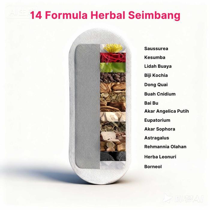Mandhamart - Greenvibe Pembalut Herbal Alami Bahan Herbal Alami Terapi Uap Sejuk Nyaman Netralisir