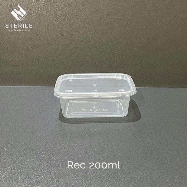 ARM kotak plastik 200 ml / thinwall plastik 200 ml / cup puding 200 ml