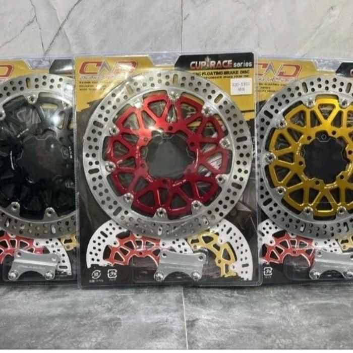Piringan Cakram Depan Delkevic Scorpio Ukuran 320Mm Cnc Floating