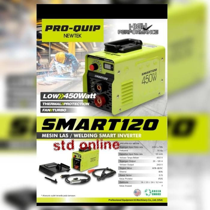 MESIN LAS LISTRIK LAS INVENTER 120A 450WATT