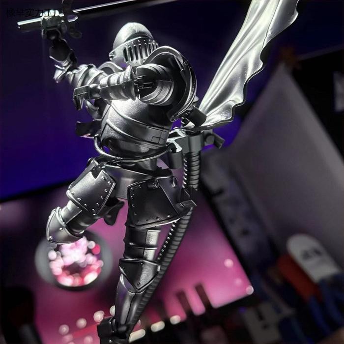 Siap Kirim Model Ksatria Abad Pertengahan / Mainan 3D Multi-Sendi 13 Posisi / Fur Aksi Koleksi /