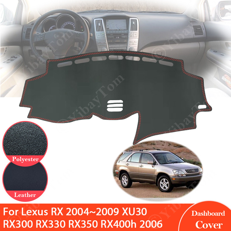 For Lexus RX 2004~2009 XU30 Anti-Slip Leather Mat Dashboard Cover
