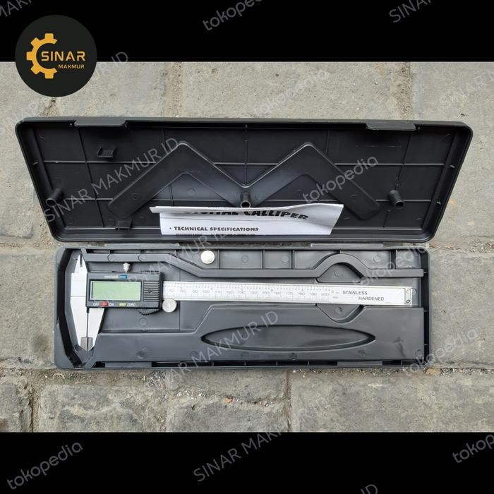 SIGMAT DIGITAL 8" 200MM STAINLESS STEEL JANGKA SORONG 8 INCHI CALIPER