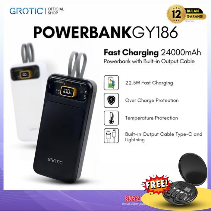 Grotic GY186 Power Bank