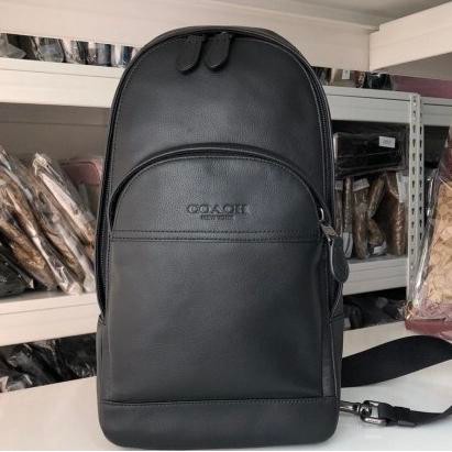 Murah [Original] Coach Houston Slingpack Matte / Tas Coach Pria Original Terlariss 