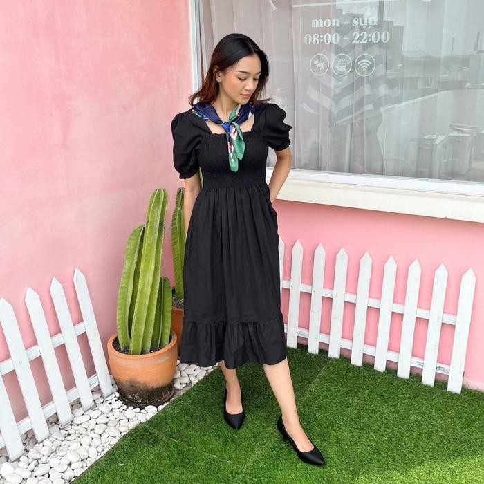 Otha Shoes - Pantofel Wanita- H320 OFS - BLACK