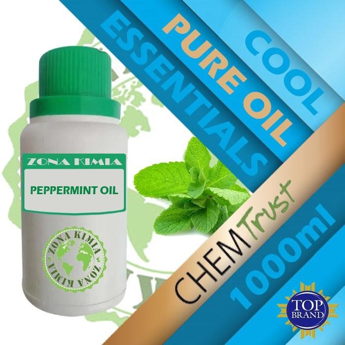 PEPPERMINT ESSENTIAL OIL 1 liter / Minyak Daun Mint Minyak aromaterapi