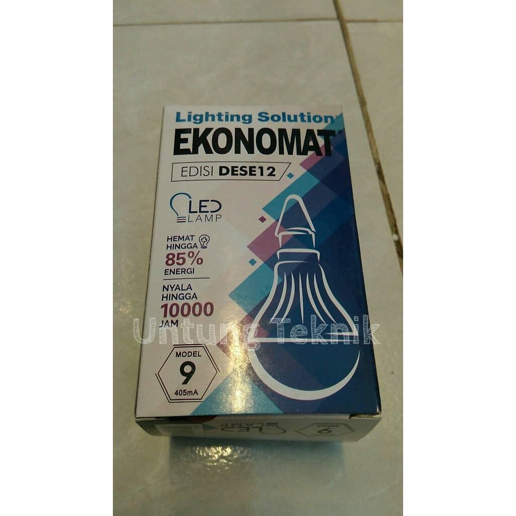 Lampu LED 7 watt emergency 12 volt