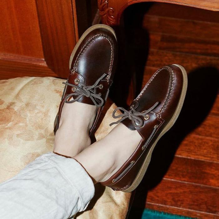 Sepatu Boatshoe Sperry Topsider Amaretto Original