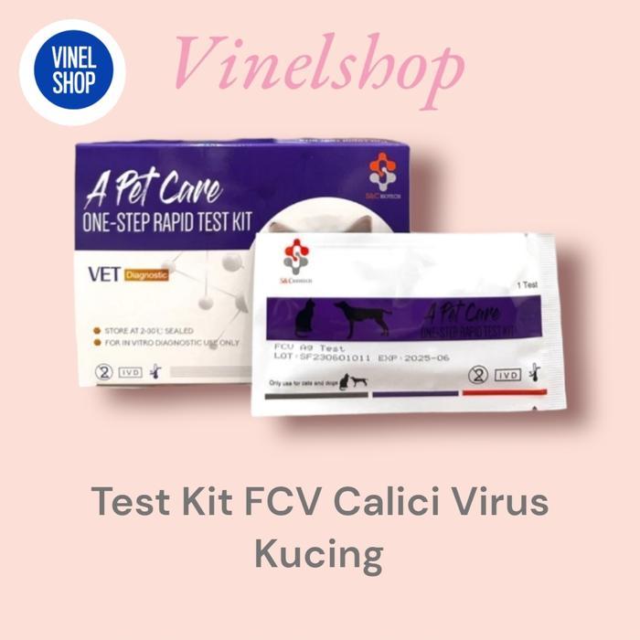 Pet Care Test Kit Fcv Feline Calici Virus Kucing